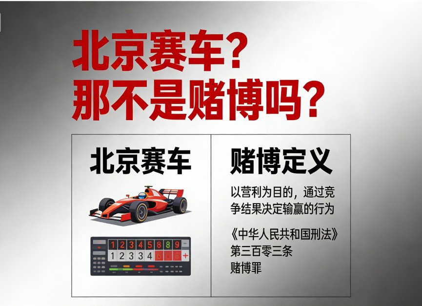 “北京赛车？那不是赌博吗？